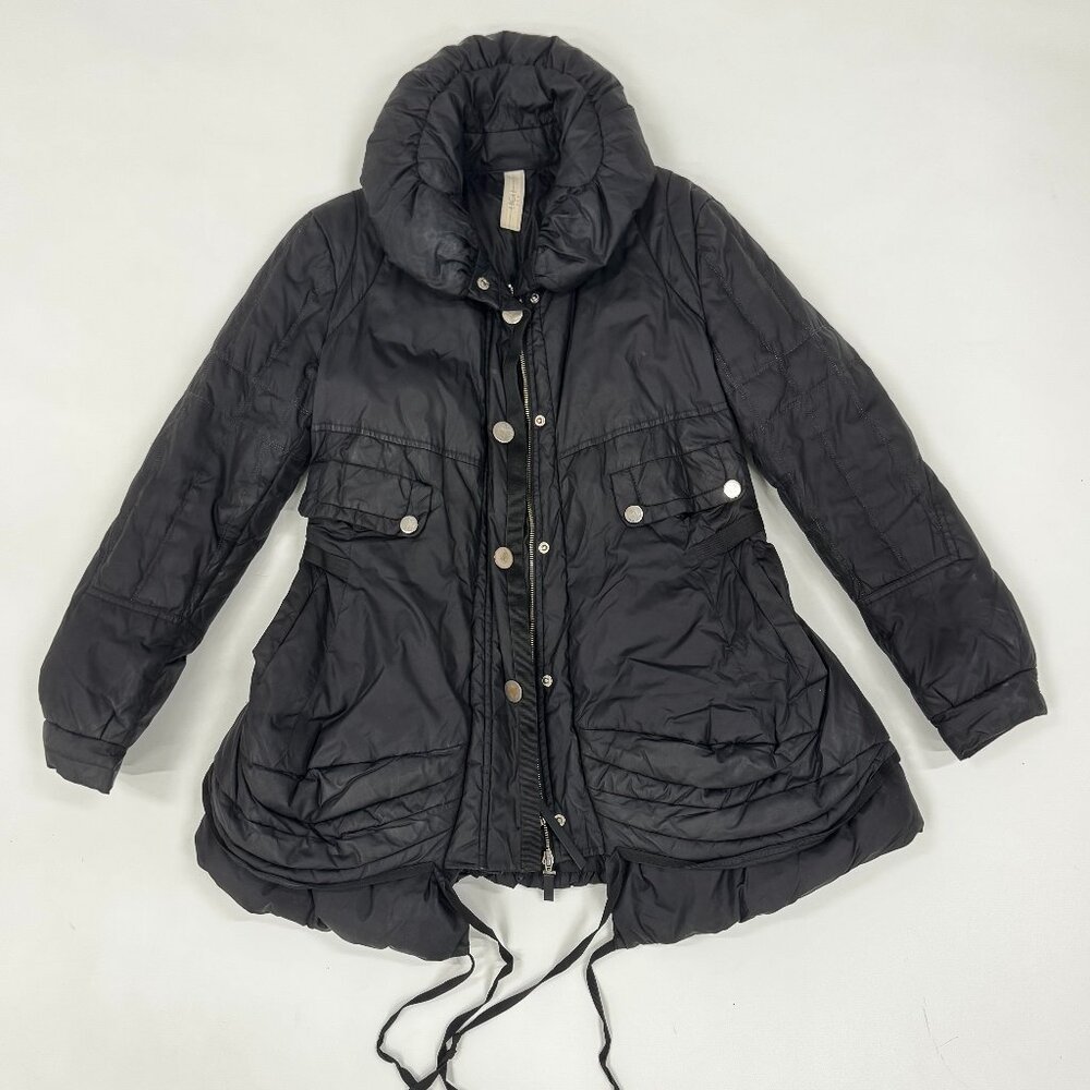 High everyday couture down winter coat